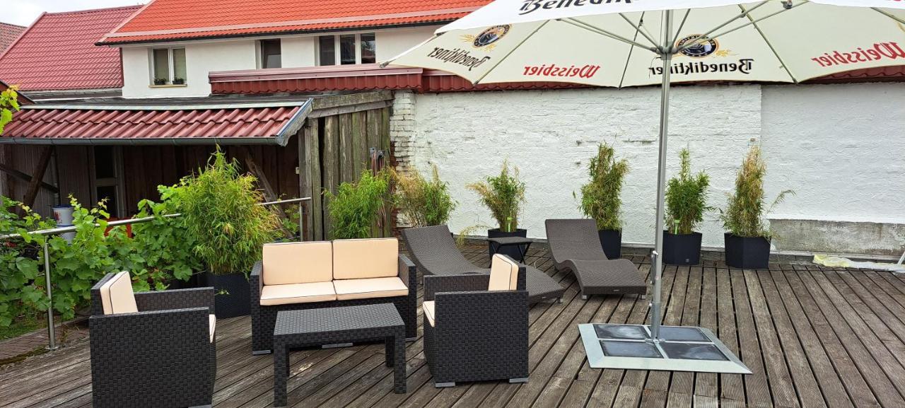 B&B Talstation Ferienwohnung Fuer 2 Personen Horselberg-Hainich Esterno foto